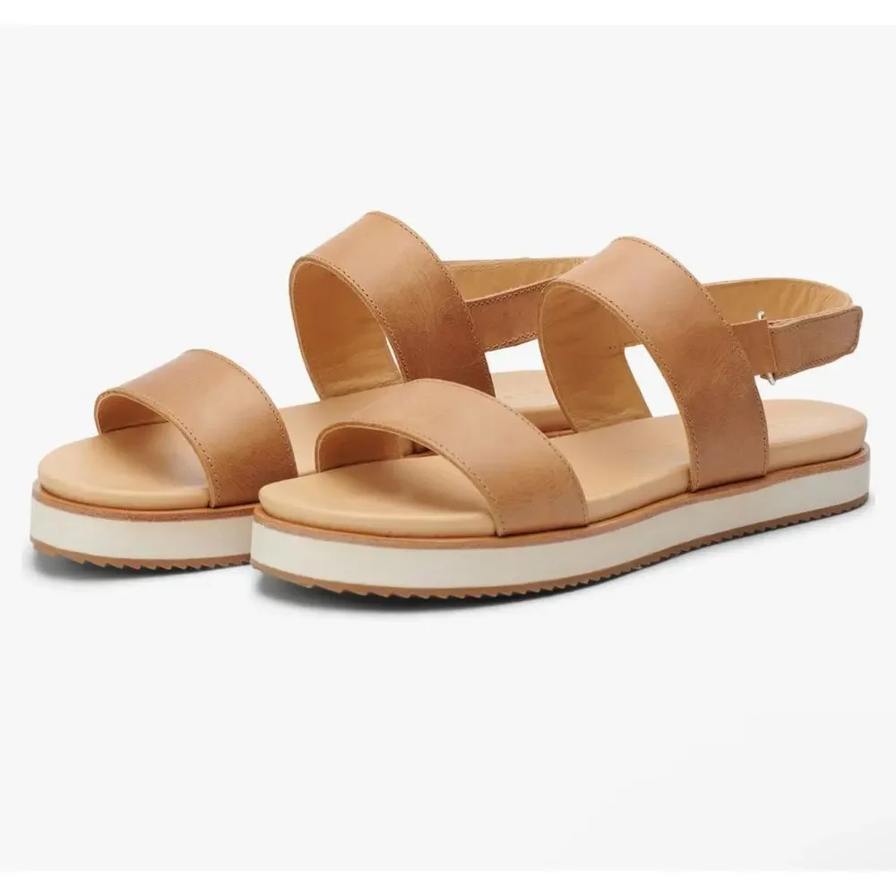 Nisolo Go-To Flatform Sandal Women's Size 7.5, New in Box